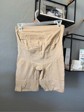 High-Waist Nude Shaping Shorts for Women